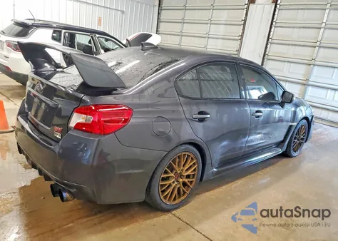 2017 Subaru Wrx Sti из США, поврежденный, VIN JF1VA2V68H9818441